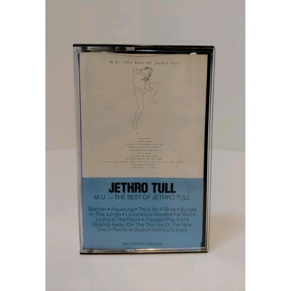 JETHRO TULL‎ The Best Of Jethro Tull 1975 Cassette Tape Chrysalis Records